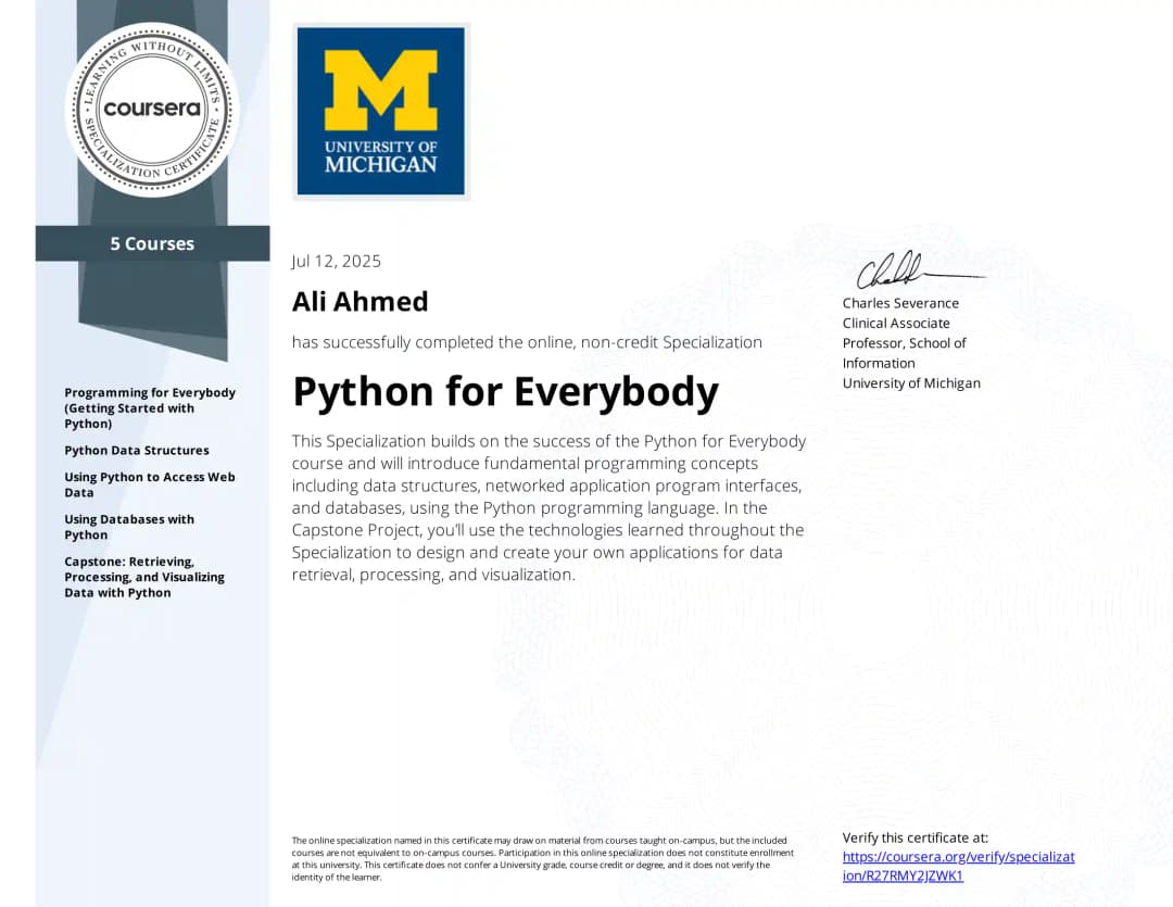 Python For Everybody